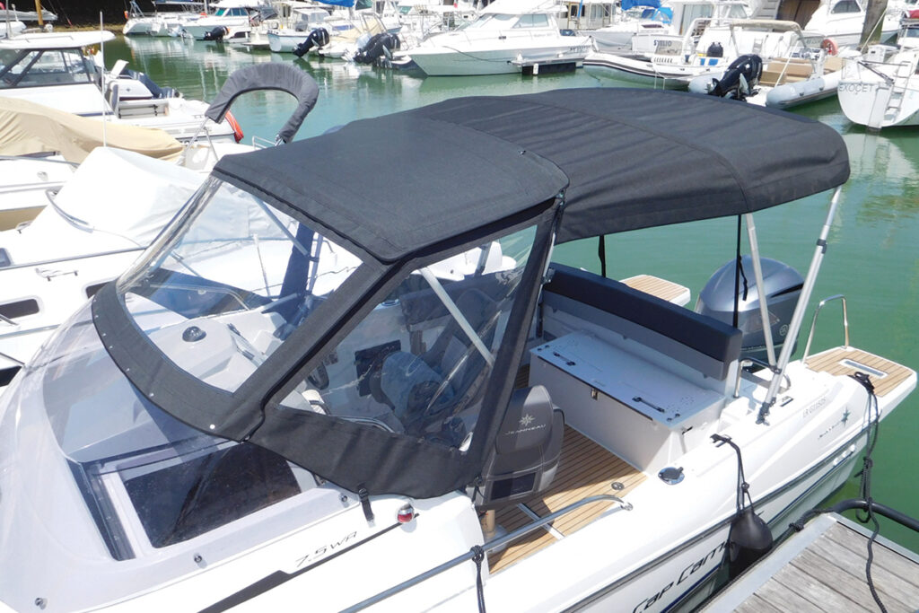 Housse De Protection Pour Bateau - Tissu Oxford Imperméable, Anti-UV, Avec Fermeture éclair - Bleu, Facile à Installer