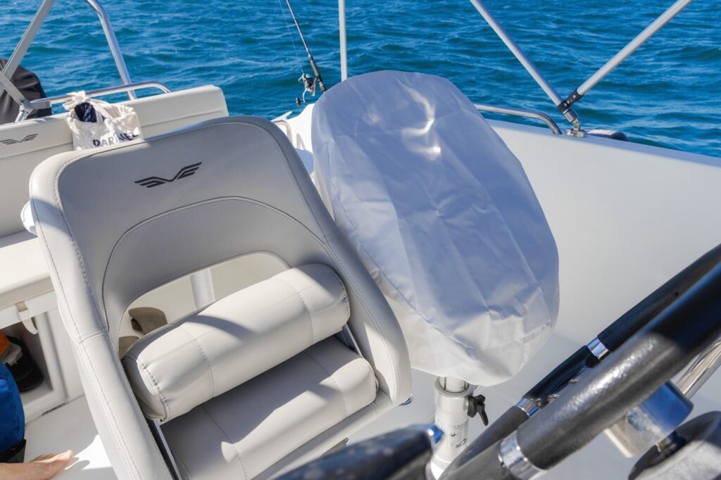 Copertura Motore Fuoribordo 210D Impermeabile | Riflettente UV, Per Potenza 15-100 HP, Pieghevole E Con Cerniera
